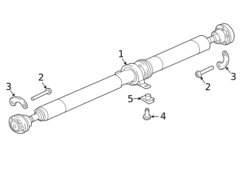 Drive Shaft for 2020 Jaguar XE #0