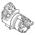 36013037 - HVAC: Compressor for Volvo: S60, S90, V60, V60 Cross Country, V90, V90 Cross Country, XC60, XC90 Image