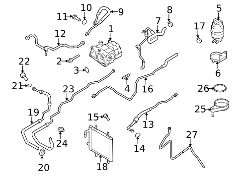 Pump & Hoses for 2010 Audi R8 #0