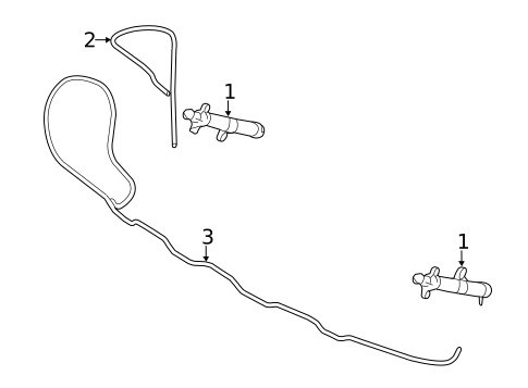Washer Components for 2012 Land Rover Range Rover Evoque #0