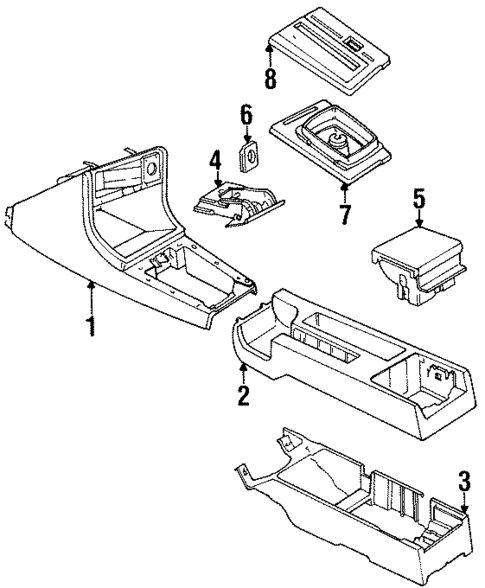 Center for 1991 Volkswagen Passat #0