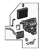 8705042C30 - : AC &amp; Heater Assembly for Lexus: RZ300e, RZ450e Image