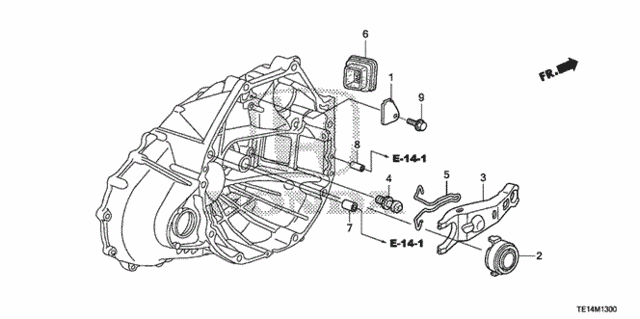 MT Clutch Release (V6) for 2012 Honda Accord #0