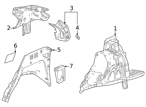 Inner Structure for 2024 Buick Encore GX #1