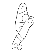 661020C021 - Body: Tailgate Hinge for Toyota Image