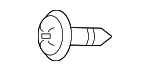 9015960603 - Body: Wheelhouse Liner Screw for Scion: iQ | Toyota: 4Runner, Corolla, FJ Cruiser, Land Cruiser, Sequoia, Tacoma, Tundra Image