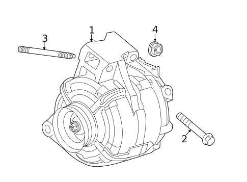Alternator for 2016 Buick Verano #0