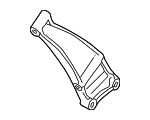 2B409905M - Engine: Rear Bracket Bracket for Volkswagen Image