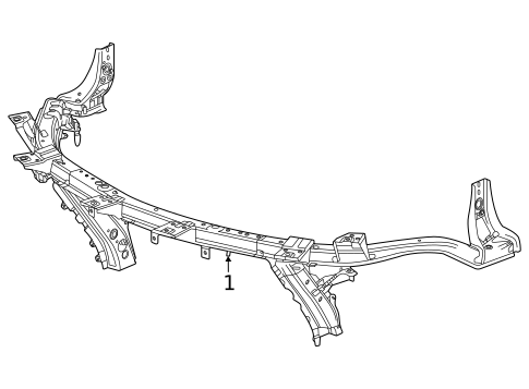 Radiator Support for 2026 Cadillac VISTIQ #0