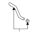 2546837202 - : Engine Coolant Hose for Kia Image