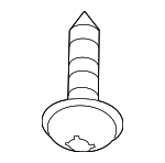 WHT008613 - Body: Shield Bolt for Audi: A4, A4 allroad, A4 Quattro, A5 Quattro, A6 allroad, A6 Quattro, A7 Sportback, A8 Quattro, Q5, Q5 PHEV, Q5 Sportback, Q7, RS5, RS6 Avant, RS7 Sportback, S4, S5, S6, S7 Sportback, S8, SQ5, SQ5 Sportback, SQ7 Image