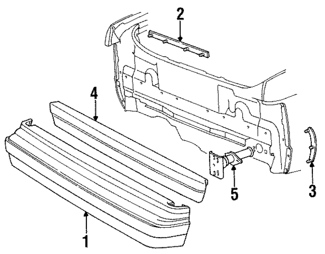 4451528 - Body: Bumper Cover for Mopar Image