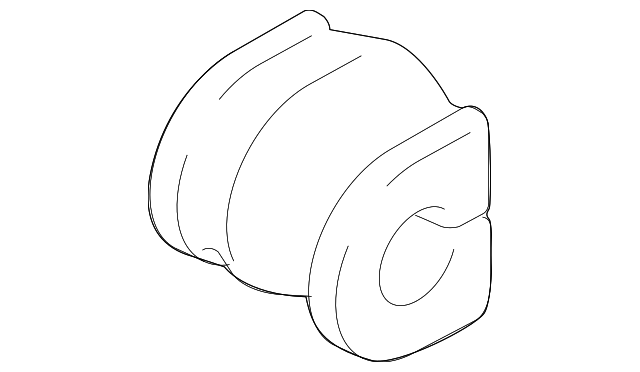 56243-4RA0A Stabilizer Bar Bushing - Nissan | TascaParts.com