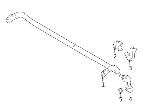 Stabilizer Bar & Components for 2020 Nissan Altima #0