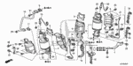 36538RDMA01 - Engine: CLIP, WIRE HARNESS for Honda Image