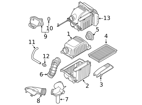 Air Intake for 2005 Mini Cooper #0