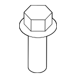 N90698606 - Body: Quarter Panel Trim Panel Screw for Volkswagen Image