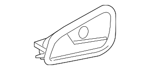 CV6Z5822600A - Body: Interior Door Handle for Ford Image