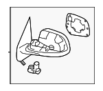 963023AN5A - Body: Mirror Assembly for Nissan Image