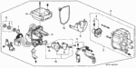 6302PT2000 - Engine: IGNITER UNIT KIT (NEC/ELESYS) for Acura Image image