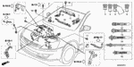 32110RCAA53 - Engine: WIRE HARNESS, ENGINE for Honda Image