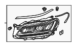 561941774A - : Headlamp Assembly for Volkswagen Image