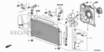 957010605504 - Body/Air Conditioning: BOLT, FLANGE (6X55) for Honda Image