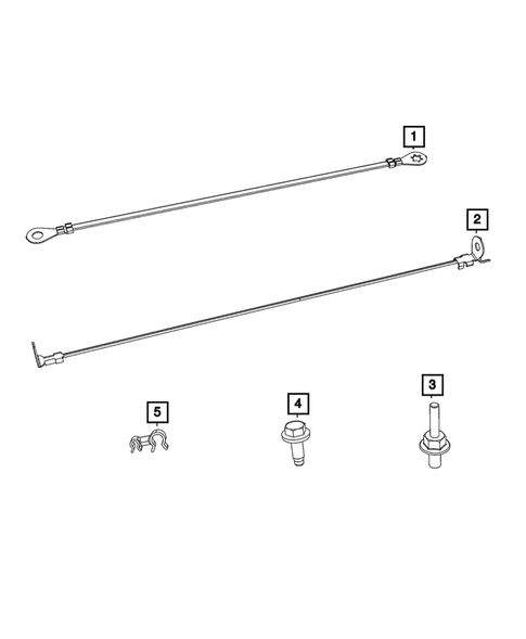 Wiring, Powertrain for 2023 Jeep Gladiator #2