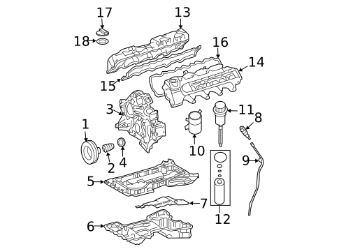 Engine Parts for 2004 Mercedes-Benz E55 AMG #0