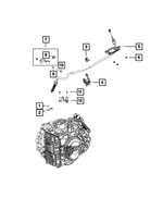 68134596AA - Transmission: Tube Clip for Mopar Image