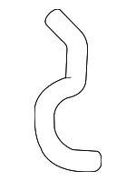 47471JK65E - Body: Vacuum Hose for Nissan Image