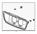 74890SZ3A00ZF - : License Pocket for Acura Image