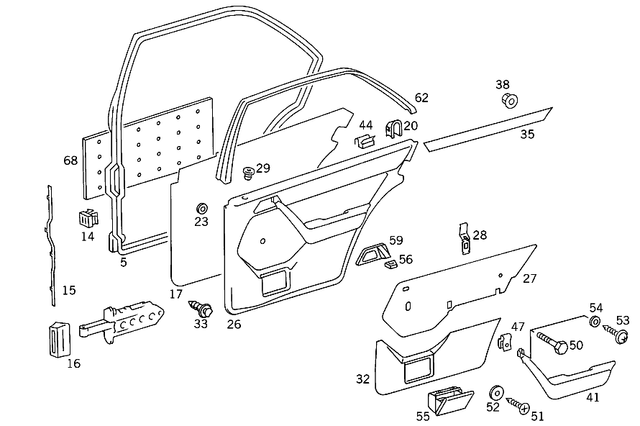 1247371135 - : Rail for Mercedes-Benz Image