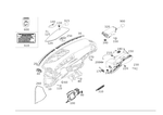 2226804001 - Panelling: Instrument Panel for Mercedes-Benz Image