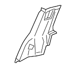 LR104062 - : Lock Pillar Trim for Land-Rover Image