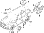 LR172885 - : Amplifier for Land-Rover Image