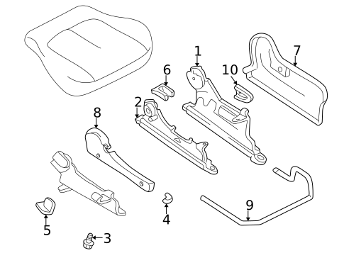 Tracks & Components for 2003 Suzuki Grand Vitara #0