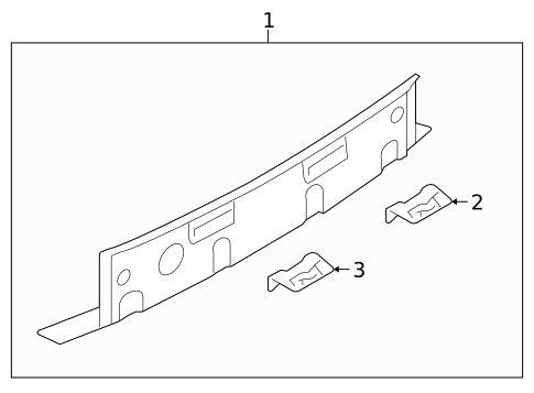 Rear Body for 2014 INFINITI QX50 #0