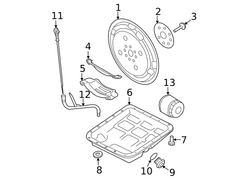Transaxle Parts for 2007 Subaru Forester #0