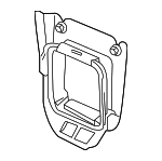 64318386177 - : Air Inlet Duct for BMW: 745i, 745Li, 750i, 750Li, 760i, 760Li, Alpina B7 Image