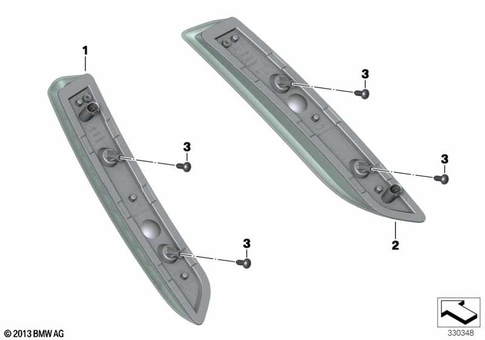 Turn Signals, Front for 2012 BMW-Motorrad K 1600 GT #0