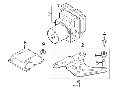 Anti-Lock Brakes for 2016 BMW M6 #0