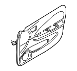 809005M204 - Body: Door Trim Panel for Nissan: Sentra Image