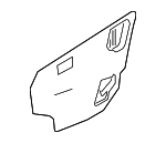 808604Z000 - Body: Water Deflector for Nissan: Sentra Image