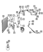 5058535AD - Air Conditioners and Heaters: A/c Suction Line for Mopar Image