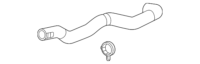 2020-2026 Cadillac Radiator Inlet Hose 84805594 GM | GMPartsDirect.com