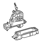5K1713025CK - Body: Shifter Assembly for Volkswagen: Golf, Golf R, Jetta, Passat Image