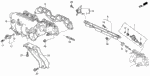 6164P06A02 - Engine: INJECTOR SET, FUEL for Honda Image