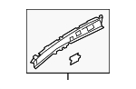 BHN97105X - Body: Rail Assembly for Mazda: 3 Image