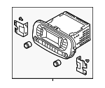 96170B2090CA - Body: Radio for Kia: Soul EV Image